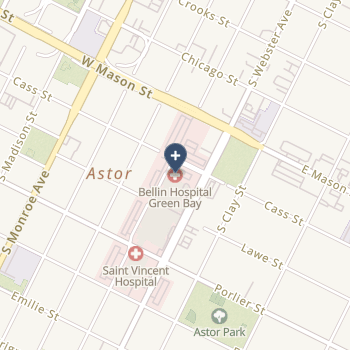 Bellin Memorial Hospital on map