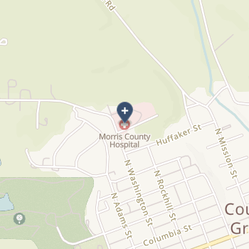 Morris County Hospital on map