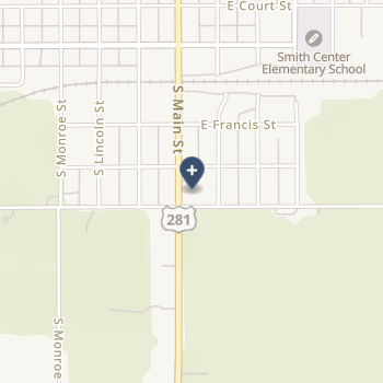 Smith County Memorial Hospital on map