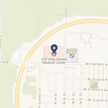 Osf Holy Family Medical Center on map