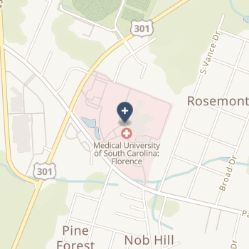 Carolinas Hospital System on map