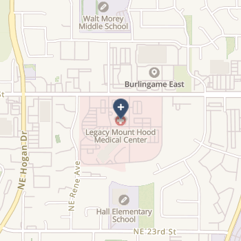 Legacy Mount Hood Medical Center on map