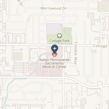Kaiser Foundation Hospital - Sacramento on map