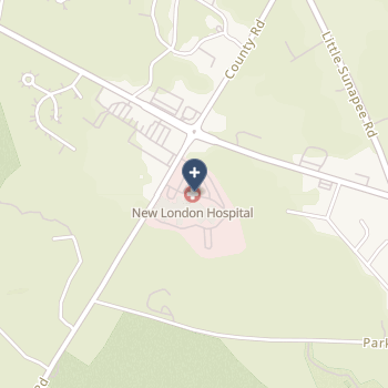 New London Hospital on map