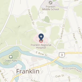 Franklin Regional Hospital on map