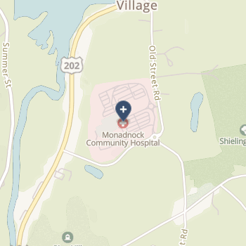 Monadnock Community Hospital on map