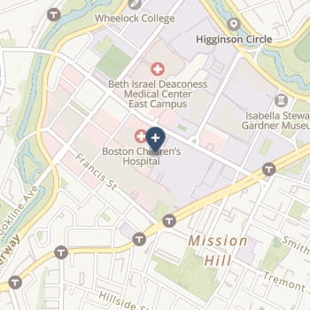 Boston Children's Hospital on map