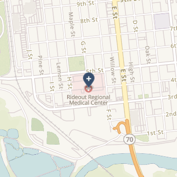 Rideout Memorial Hospital on map