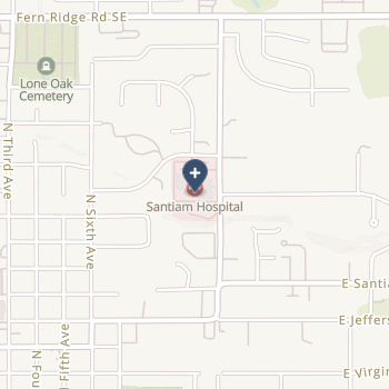 Santiam Hospital on map