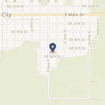 Knox County Hospital on map