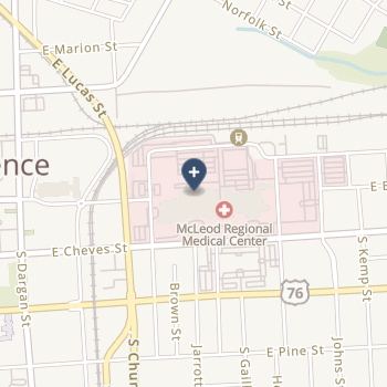 Mcleod Regional Medical Center-Pee Dee on map