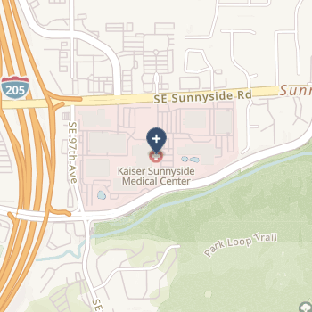 Kaiser Sunnyside Medical Center on map