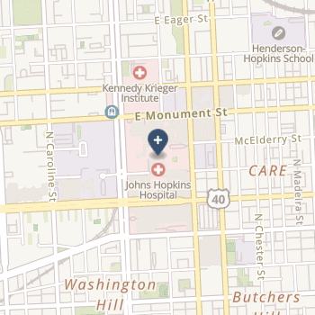 Johns Hopkins Hospital, The on map