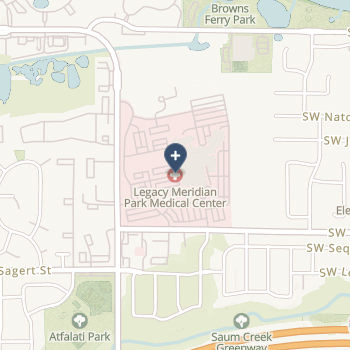 Legacy Meridian Park Medical Center on map