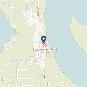Beaufort County Memorial Hospital on map