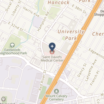 St David's Medical Center on map