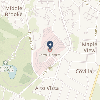 Carroll Hospital Center on map