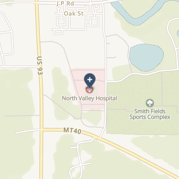 North Valley Hospital on map