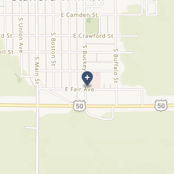 Stafford County Hospital on map