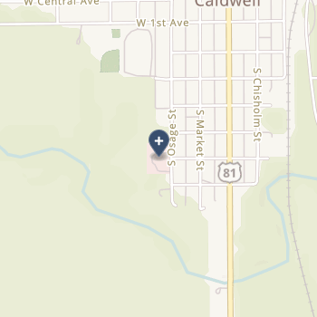 Sumner County Hospital District No 1 on map