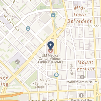 University Of Md Medical Center Midtown Campus on map