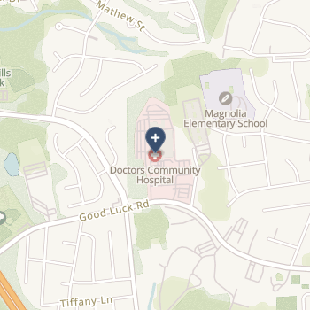 Doctors' Community Hospital on map