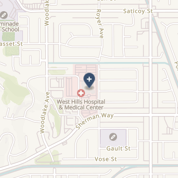 West Hills Hospital & Medical Center on map