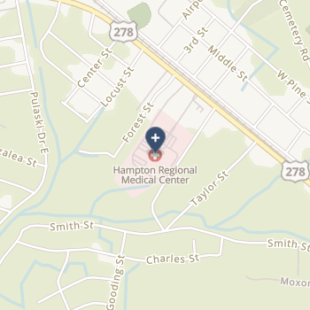Hampton Regional Medical Center on map