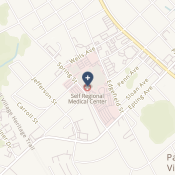 Self Regional Healthcare on map