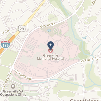 Ghs Greenville Memorial Hospital on map