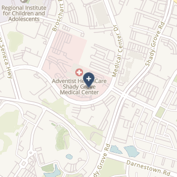Adventist Healthcare Shady Grove Medical Center on map