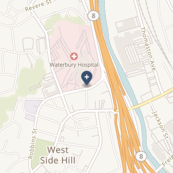 Waterbury Hospital on map