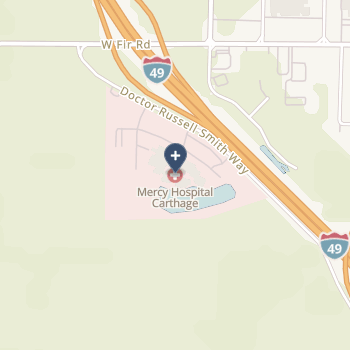 Mercy Hospital Carthage on map