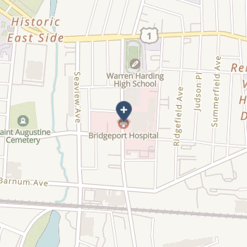 Bridgeport Hospital on map