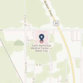 Saint Alphonsus Medical Center - Baker City, Inc on map