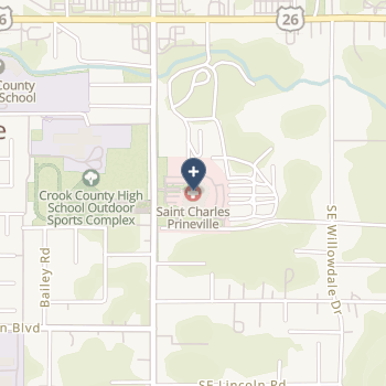 St Charles Prineville on map