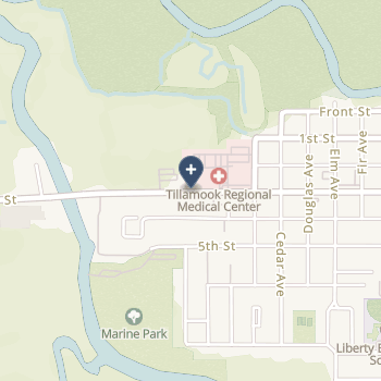 Tillamook Regional Medical Center on map