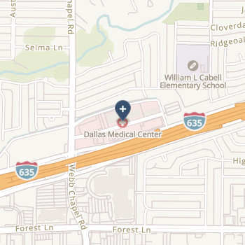 Dallas Medical Center on map