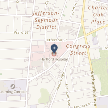 Hartford Hospital on map