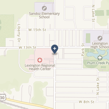 Lexington Regional Health Center on map
