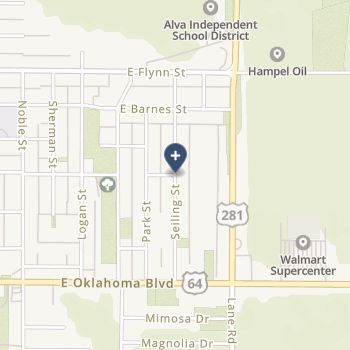 Seiling Municipal Hospital on map