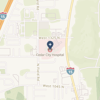 Cedar City Hospital on map