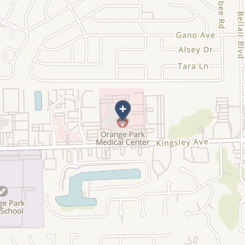 Orange Park Medical Center on map