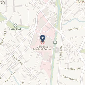 Carolinas Medical Center/behav Health on map