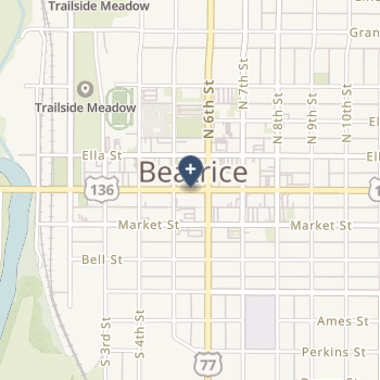 Beatrice Community Hospital & Health Center, Inc on map