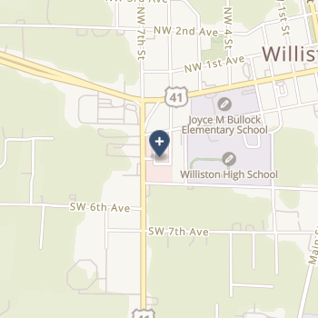 Regional General Hospital Williston on map