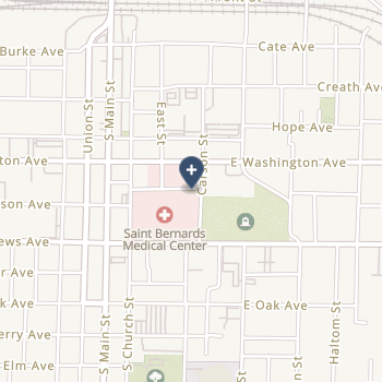 St Bernards Medical Center on map