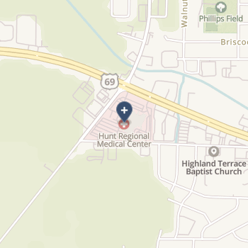 Hunt Regional Medical Center on map