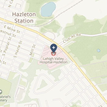 Lehigh Valley Hospital - Hazleton on map