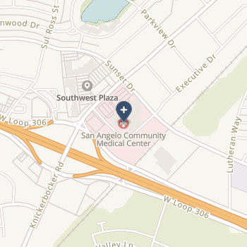 San Angelo Community Medical Center on map